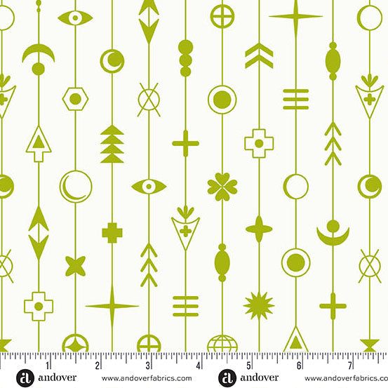 Sun Print Whisper by Alison Glass Gaze Moss