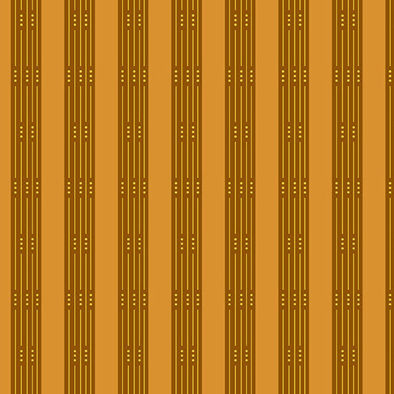 Fabrics From the Attic by Giucy Giuce Throughline Rust