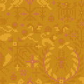 Sun Print 2022 - 10th Anniversary Collection by Alison Glass Menagerie Amber