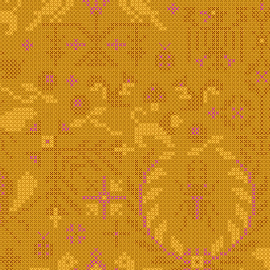 Sun Print 2022 - 10th Anniversary Collection by Alison Glass Menagerie Amber