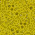 Sun Print 2022 - 10th Anniversary Collection by Alison Glass Meadow Chartreuse