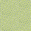 Poppies by Andover Fabrics Square in Square Green