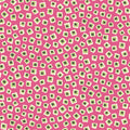 Poppies by Andover Fabrics Square in Square Pink