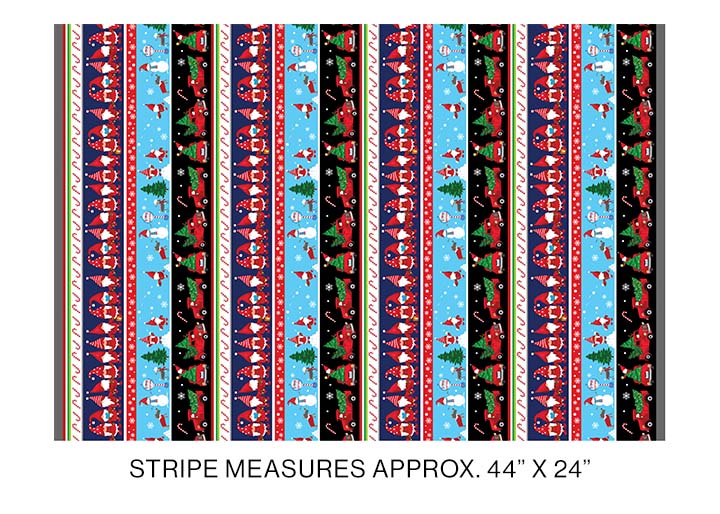 Merry Gnome Stripe Multi (Merry Gnomeville)