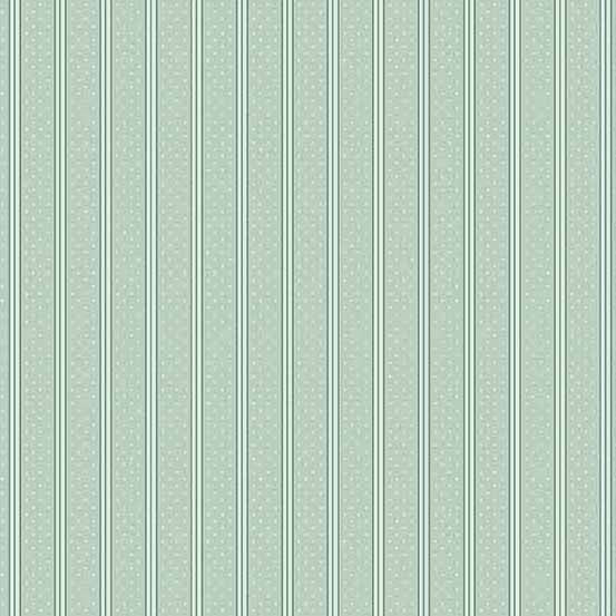 Petit Point by Andover Fabrics Stripe Teal