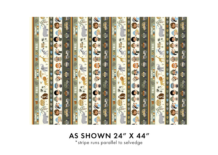 Safari Adventure Stripe Multi (Safari Adventure)