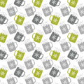 Nordic Mugs Lime/Grey (Nordic Cabin)