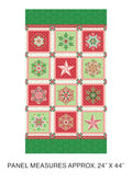 Snowflake Panel Multi (Holiday Jewels)