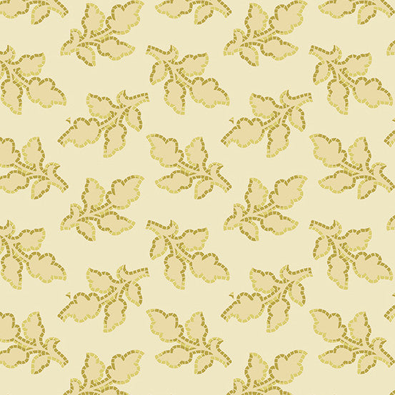 Frond by Andover Fabrics Leaf Yellow