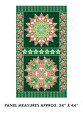 Peace on Earth Holiday Panel Green (Peace on Earth - (Holiday))