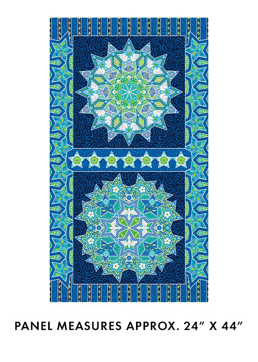Peace on Earth WtrPnl Sapphire (Peace on Earth - (Winter))