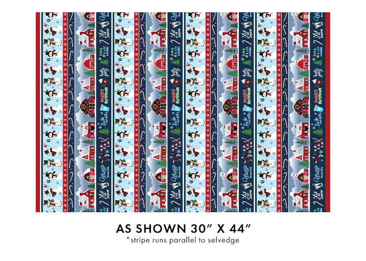 Country Christmas Stripe Multi (Country Christmas)