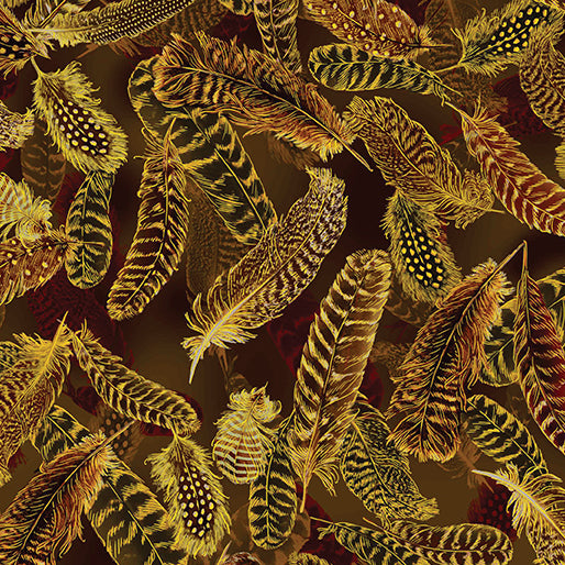 Gilded Feathers Acorn Brown (Gilded Feathers)