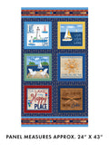 Sail Away Panel Navy (Sail Away)