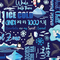 Cool Words Navy (Arctic Friends)