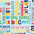 Construction Words Blue (Little Builder)