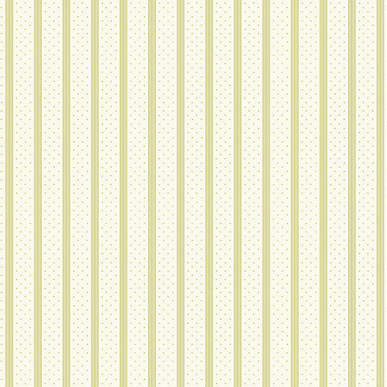 Welcome Spring by Andover Fabrics Ribbon Stripe Green