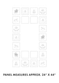Simply Blessed Panel Wht/Grey (Simply Blessed)