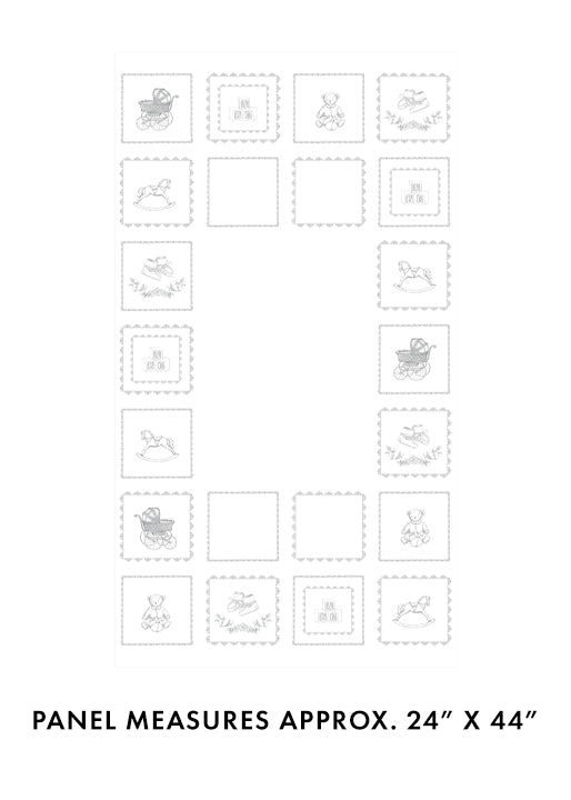 Simply Blessed Panel Wht/Grey (Simply Blessed)