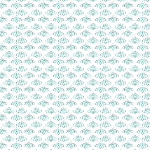 Tiny Crowns White/Turquoise (Simply Blessed)