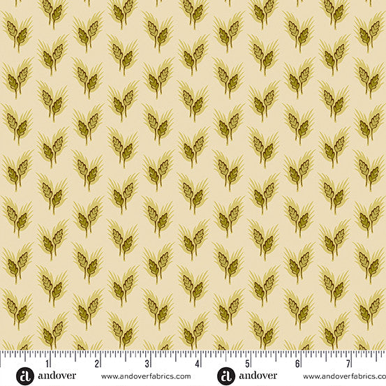 Gathering by Andover Fabrics Wheat Cream