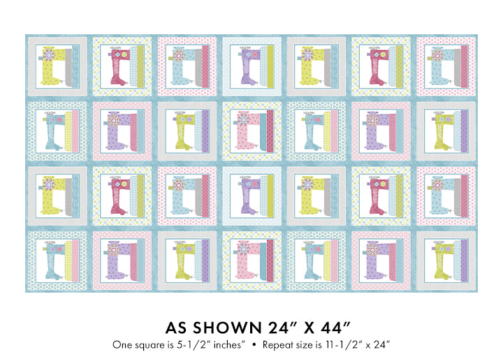 Stitch Garden Squares Multi (Stitch Garden)