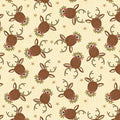 Reindeer Portrait Cream (White Christmas)