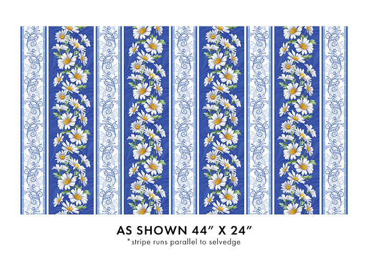 All About Daisies Str.Blue/Wht (All About Daisies)