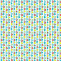 Scalloped Stripe Teal/Multi (Garden Cats)