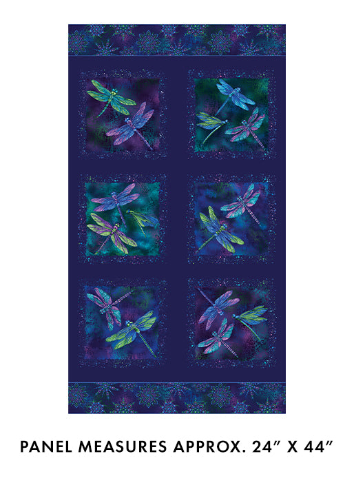 On Dragonfly Wings Panel Multi (On Dragonfly Wings)