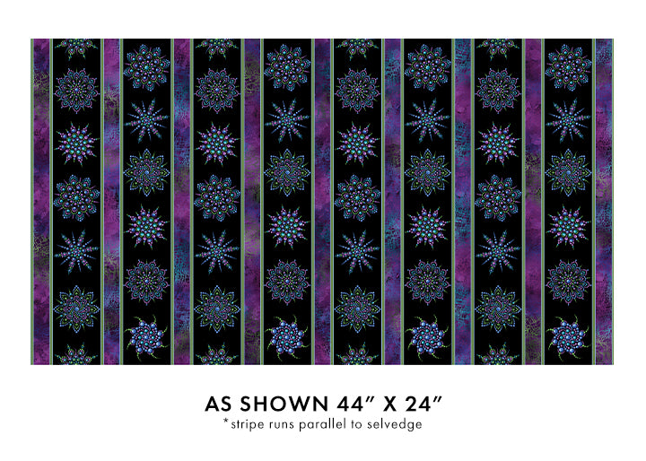 On Dragonfly Wings Stripe Blk/Plum (Dragonfly Wonder)