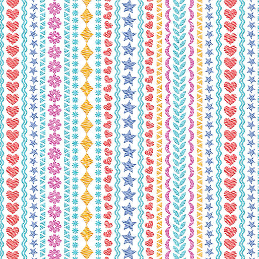 Deco Stitches White (UpWords)