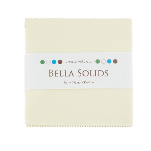 Bella Solids Charm Pack Snow 9900PP 11
