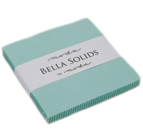 Bella Solids Charm Pack Aqua 9900PP 34