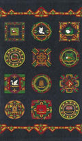 Twelve Days Panel Onyx - 6955