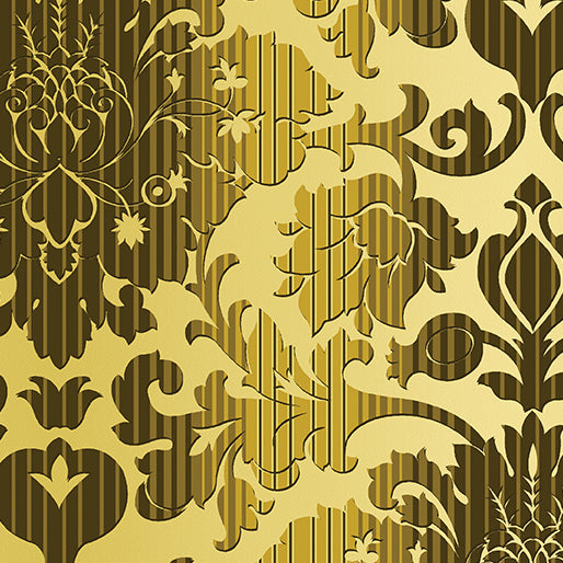 Damask Olive Lime (Flower Festival 2)