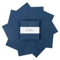 Confetti Cotton Oxford Blue 5 Inch Stacker, 42 Pcs.