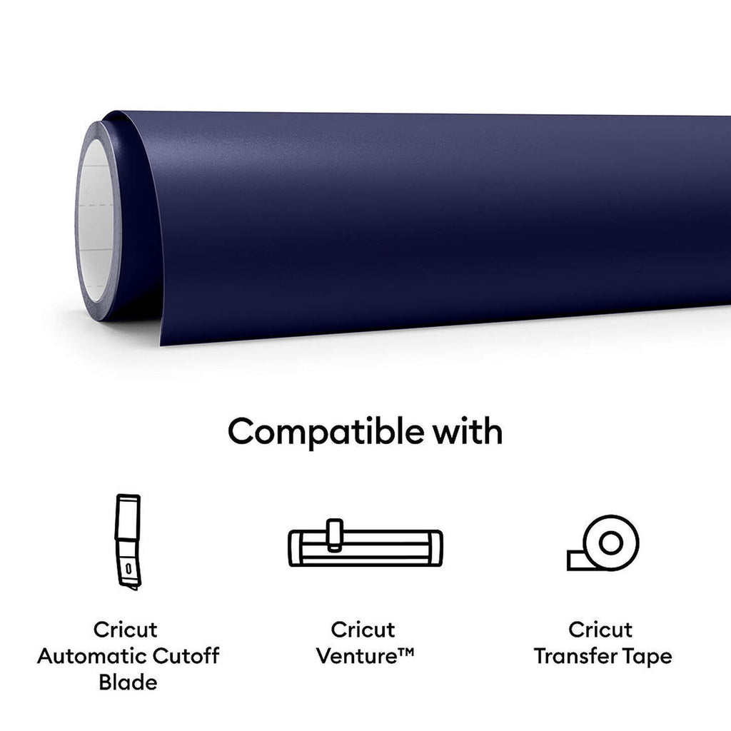 Cricut Smart Vinyl - Removable, Blue 5 Ft