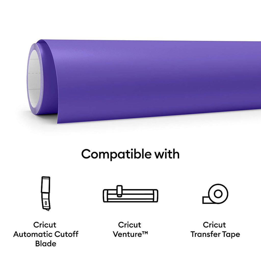 Cricut Smart Vinyl - Removable, Purple 5ft
