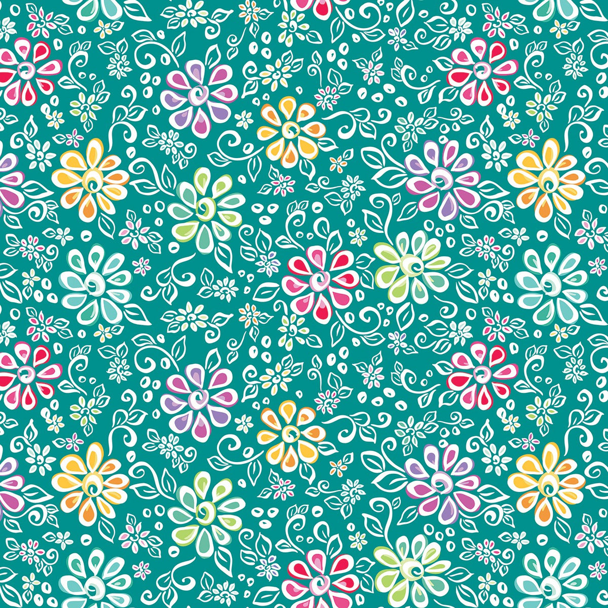Chasing Rainbows Main Teal