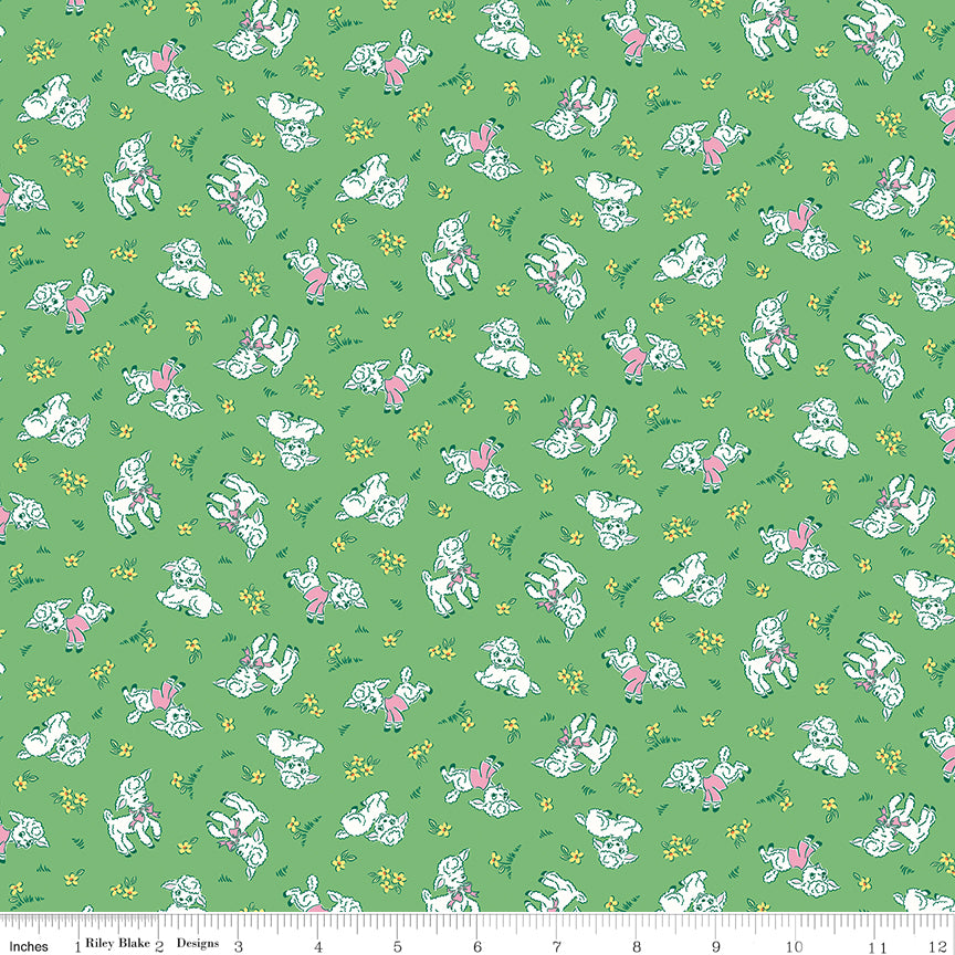 PRE-ORDER: Traditional 30's Lambs Green