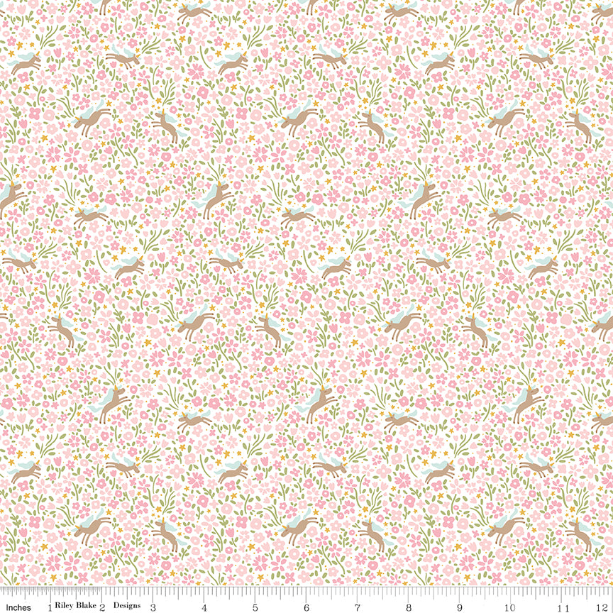 Little Posies Unicorns Pink