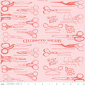 PRE-ORDER: She Who Sews–The Maker Sewing Shears Pink