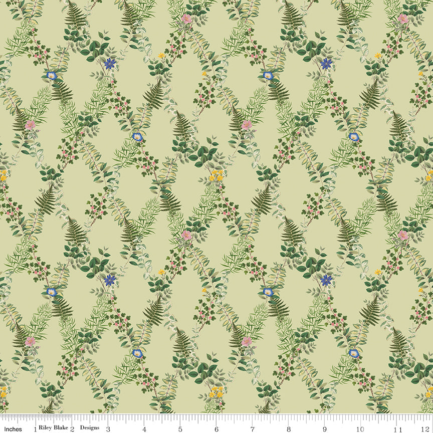 Everbloom Lattice Green