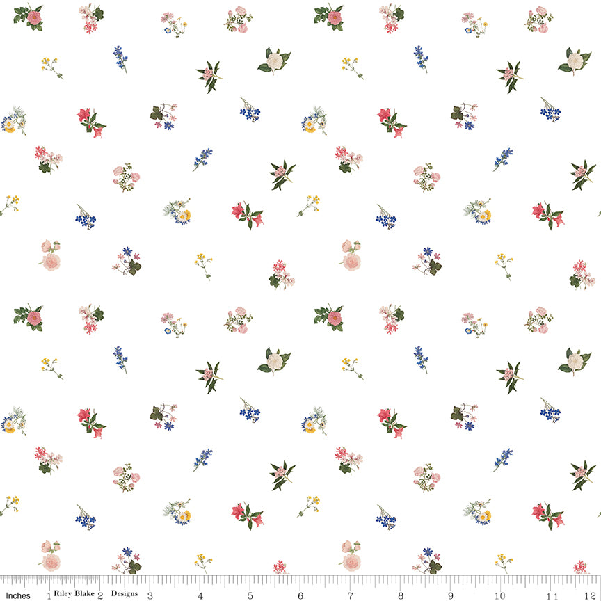 Everbloom Flower Toss White