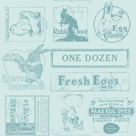 Egg Hunt Easter Ads Aqua