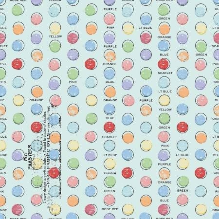 Egg Hunt Egg Dye Dots Aqua