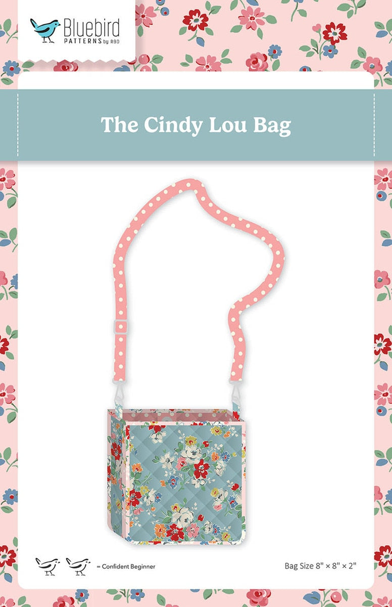 Bluebird Patterns The Cindy Lou Bag Pattern - P100-CINDYLOU