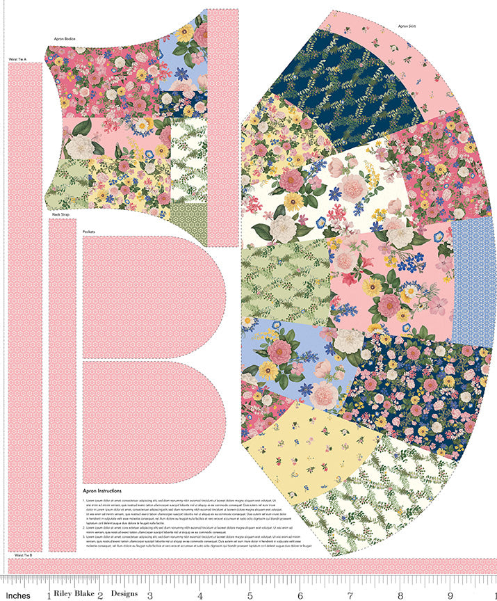 Everbloom Apron Panel