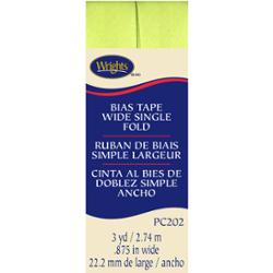 Bias Tape WSF Lime Green 202 628